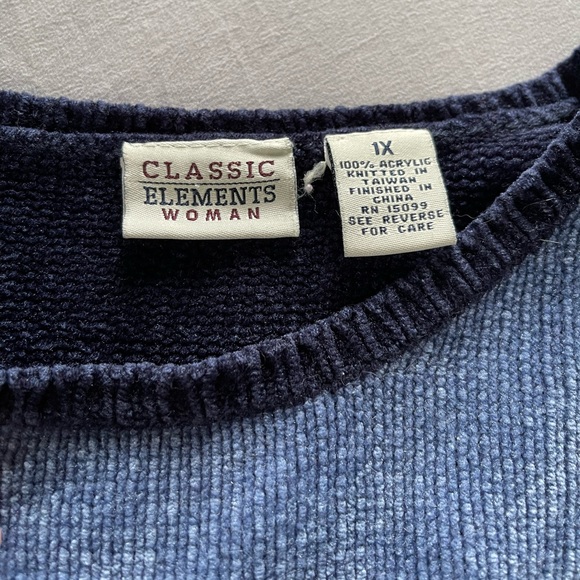Classic Elements Womens Sweater - Picture 3 of 6